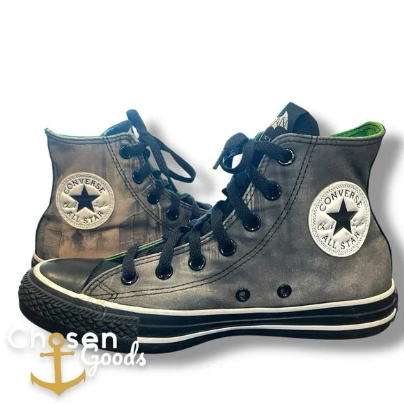 Converse x DC Comics Joker & Harley Quinn Art All Star High Tops Men 5 Women 7 - Picture 2 of 9